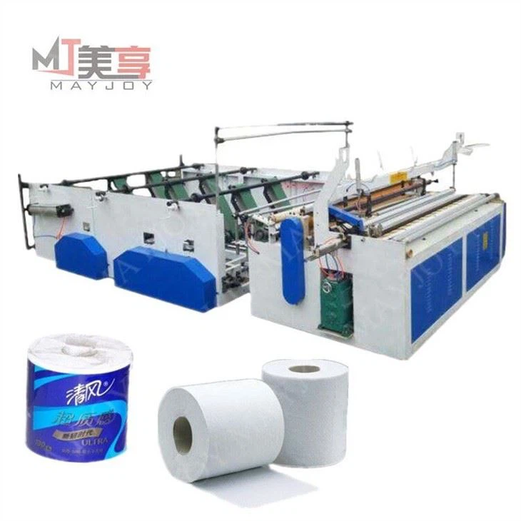 Full Automatic Toilet Paper Roll Making Line/production Line With Good Quality